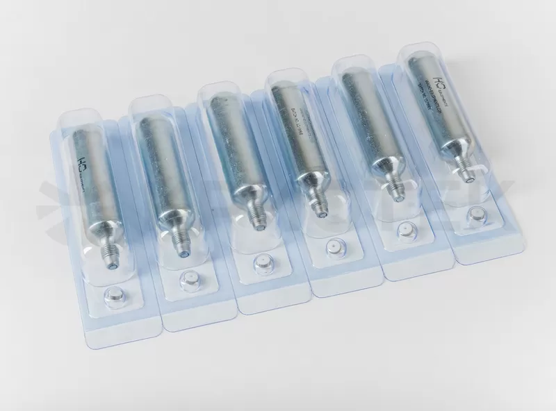 Cartridges with nitrogen monoxide N₂O 16 g